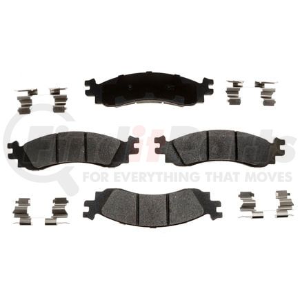 VXD1158CH by VORTEX - Brake Parts Inc Vortex Ceramic Disc Brake Pad Set