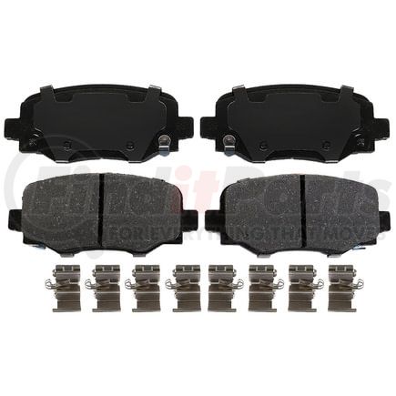 BKP1734CH by BRAKE PRO - Brake Parts Inc Brake Pro OEQF Ceramic Disc Brake Pad Set