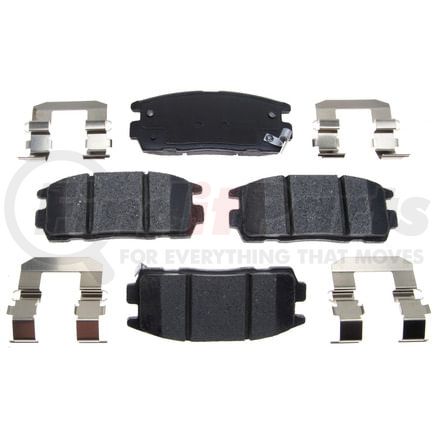 VXD1275CH by VORTEX - Brake Parts Inc Vortex Ceramic Disc Brake Pad Set