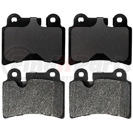 VXD1277MH by VORTEX - Brake Parts Inc Vortex Metallic Disc Brake Pad Set