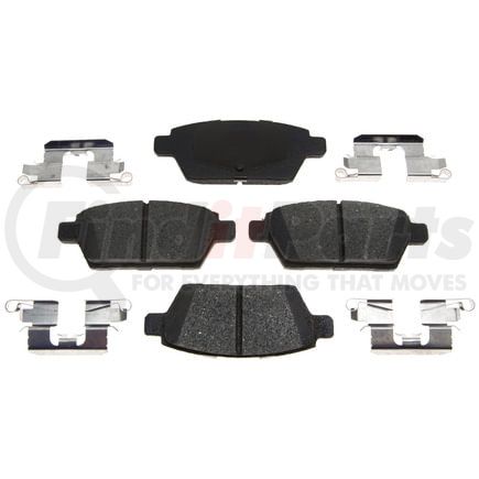 VXD1161CH by VORTEX - Brake Parts Inc Vortex Ceramic Disc Brake Pad Set