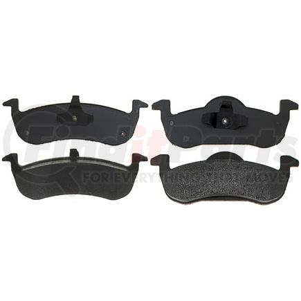 VXD1279MH by VORTEX - Brake Parts Inc Vortex Metallic Disc Brake Pad Set