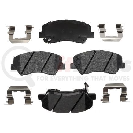 BKP1593CH by BRAKE PRO - Brake Parts Inc Brake Pro OEQF Ceramic Disc Brake Pad Set