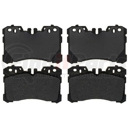 VXD1282MH by VORTEX - Brake Parts Inc Vortex Metallic Disc Brake Pad Set