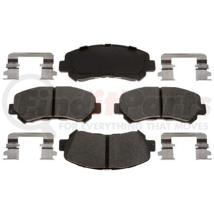 VXD1338CH by VORTEX - Brake Parts Inc Vortex Ceramic Disc Brake Pad Set