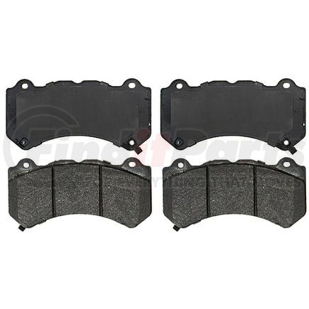 VXD1405MH by VORTEX - Brake Parts Inc Vortex Metallic Disc Brake Pad Set