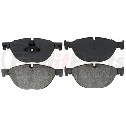 VXD1409M by VORTEX - Brake Parts Inc Vortex Metallic Disc Brake Pad Set