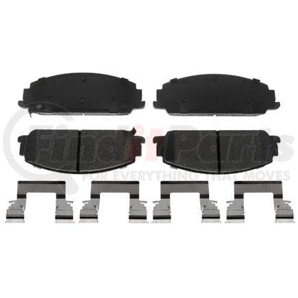 VXD1351CH by VORTEX - Brake Parts Inc Vortex Ceramic Disc Brake Pad Set