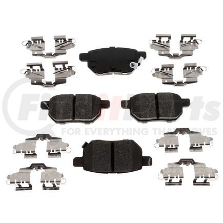 VXD1354CH by VORTEX - Brake Parts Inc Vortex Ceramic Disc Brake Pad Set