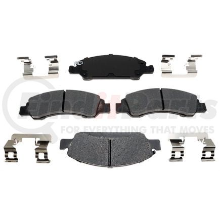 VXD1363CH by VORTEX - Brake Parts Inc Vortex Ceramic Disc Brake Pad Set