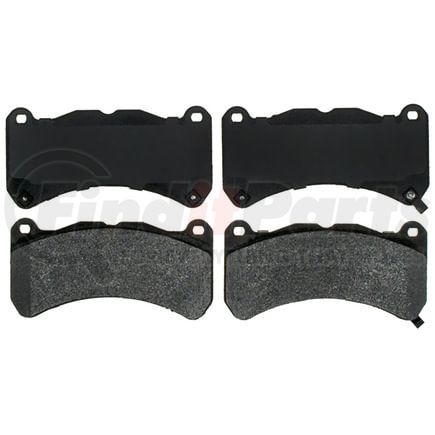 VXD1365M by VORTEX - Brake Parts Inc Vortex Metallic Disc Brake Pad Set