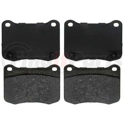 VXD1366M by VORTEX - Brake Parts Inc Vortex Metallic Disc Brake Pad Set