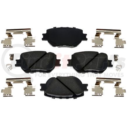 VXD1733CH by VORTEX - Brake Parts Inc Vortex Ceramic Disc Brake Pad Set
