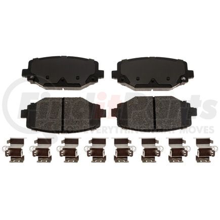 VXD1596CH by VORTEX - Brake Parts Inc Vortex Ceramic Disc Brake Pad Set