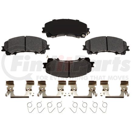 VXD1736CH by VORTEX - Brake Parts Inc Vortex Ceramic Disc Brake Pad Set