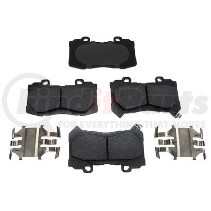 VXD1802CH by VORTEX - Brake Parts Inc Vortex Ceramic Disc Brake Pad Set
