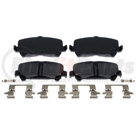 VXD1806CH by VORTEX - Brake Parts Inc Vortex Ceramic Disc Brake Pad Set
