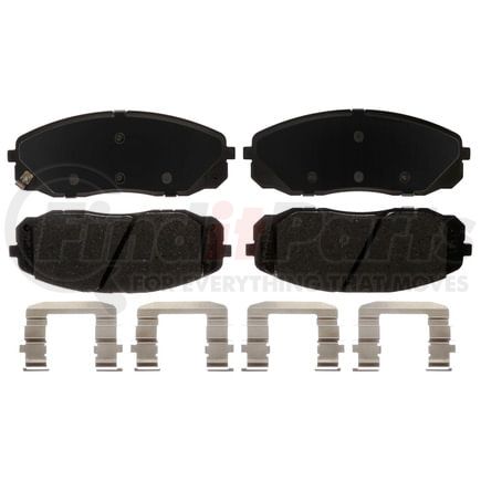 VXD1814CH by VORTEX - Brake Parts Inc Vortex Ceramic Disc Brake Pad Set