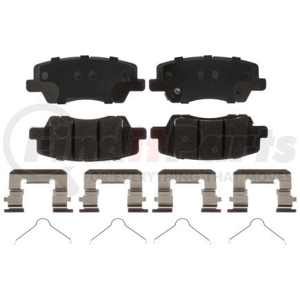 Vortex VXD1839CH Disc Brake Pad Set Brake Parts Inc Vortex Ceramic Disc Brake Pad Set