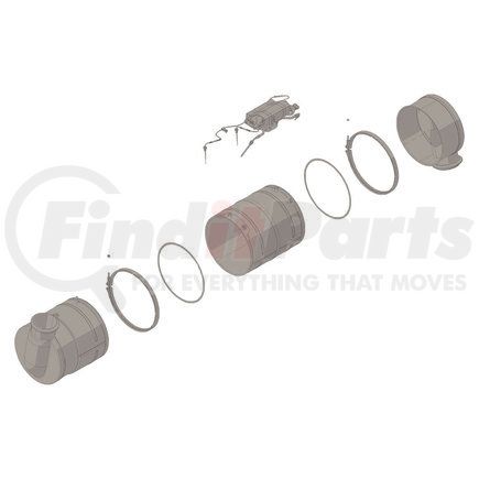 Cummins 5579296RX Diesel Particulate Filter (DPF) Diesel Particulate Filter (DPF) Gasket