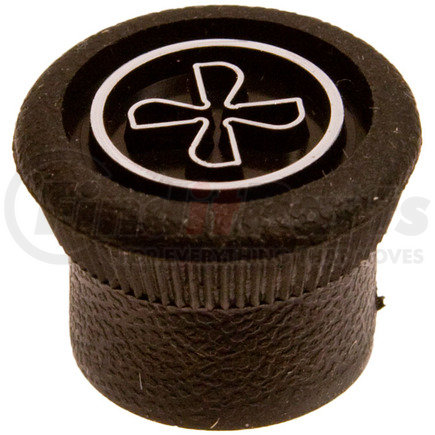 28-51601 by OMEGA ENVIRONMENTAL TECHNOLOGIES - A/C Control Knob - With Fan Symbol, For Standard 3-Speed Switch