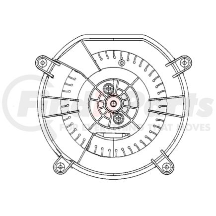 AB 69 000P by BEHR - HVAC Blower Motor