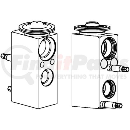 AVE 112 000P by BEHR - A/C Expansion Valve