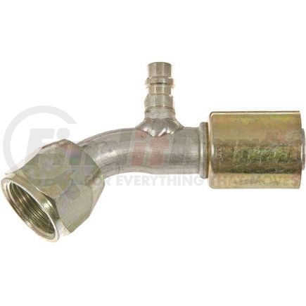 35-B1111-3 by OMEGA ENVIRONMENTAL TECHNOLOGIES - A/C Refrigerant Hose Fitting - #6FF x #6BL 45Deg 16mm Port