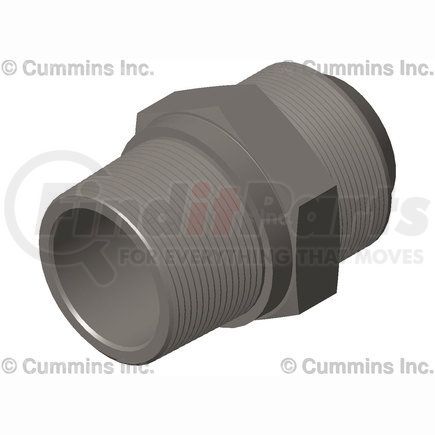 3400820 by CUMMINS - Pipe Fitting - Male Connector