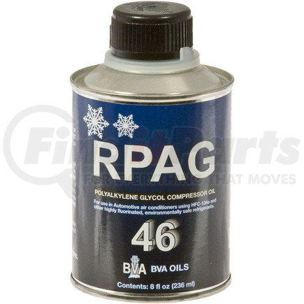 41-50040 by OMEGA ENVIRONMENTAL TECHNOLOGIES - OIL PAG 46 8oz METAL CAN BVA BRAND