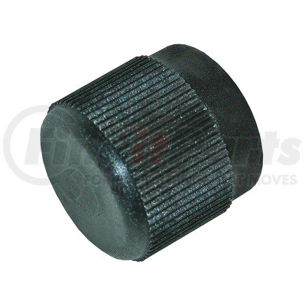 MT0060 by OMEGA ENVIRONMENTAL TECHNOLOGIES - 5 PK R12 VALVE CAP - BLACK PLASTIC - LOW & HIGH