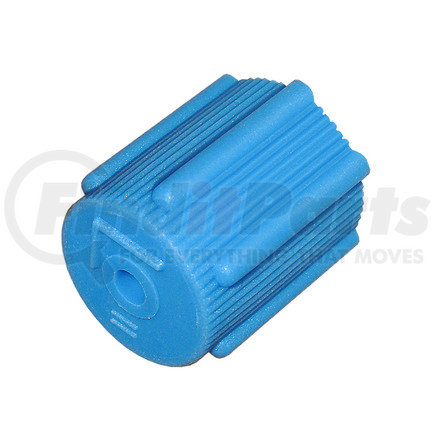 MT0063 by OMEGA ENVIRONMENTAL TECHNOLOGIES - 5 PK R134A VALVE CAP - BLUE M8X1 LOW SIDE QUICK