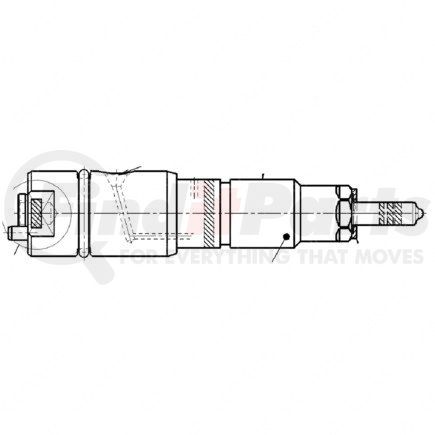 RA0020102651 by DETROIT DIESEL - Fuel Injector Holder - EPA98