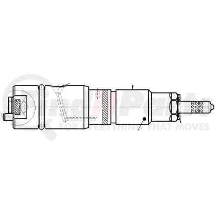 RA0030100251 by DETROIT DIESEL - Fuel Injector Holder - EURO 3