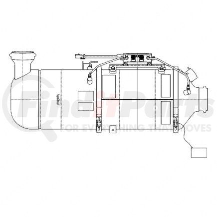 DDE-A4709950002 by DETROIT DIESEL - Diesel Particulate Filter (DPF) Clamp