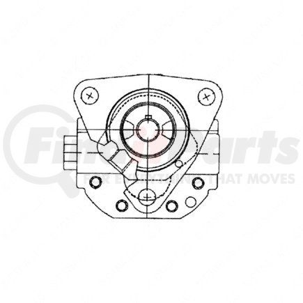 E23507409 by DETROIT DIESEL - FUEL PUMP