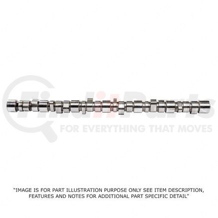 E23513562 by DETROIT DIESEL - Engine Camshaft and Dowel Assembly - 11L, DDECIII