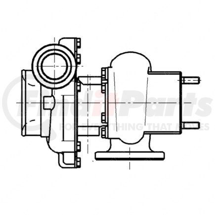 EA0080962899 by DETROIT DIESEL - Turbocharger - OM460 Engine, EPA98