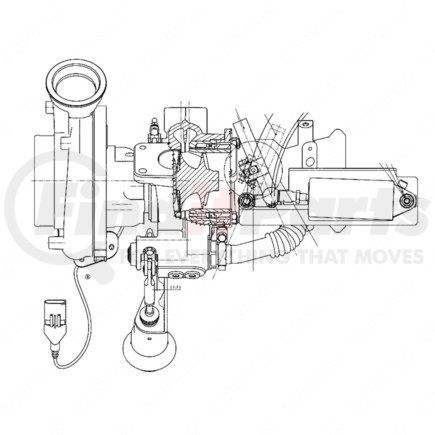 EA4601400671 by DETROIT DIESEL - Turbocharger - with Wastegate, with Brake, 12L, MBE4000 Engine, EPA04