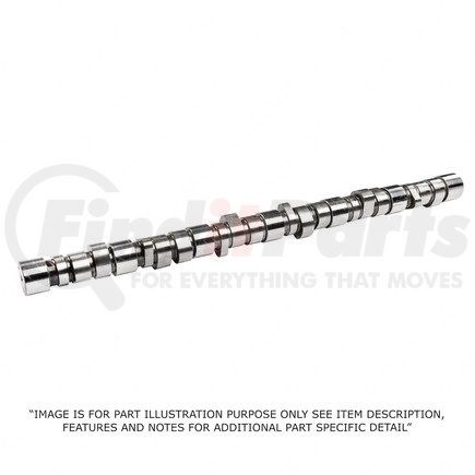 DDE-R23505195 by DETROIT DIESEL - Engine Camshaft and Dowel Assembly - 3-Lobe, Series 60 Engine, 12L