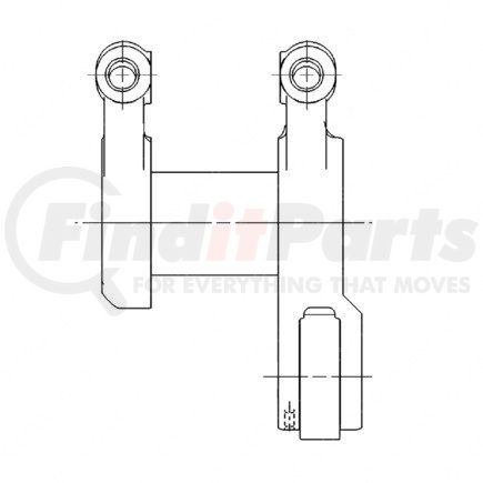 DDE-R23532937 by DETROIT DIESEL - Engine Rocker Arm - Series 60 Engine, 14L, DDECVI, EPA07