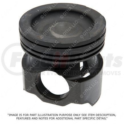 DDE-R23537595 by DETROIT DIESEL - Engine Piston Kit - 16.5:1, 3mm Ring