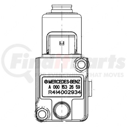 DDE-EA0001532659 by DETROIT DIESEL - Variable Pressure Output Device - 12V