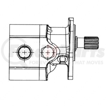 DDE-R23523754 by DETROIT DIESEL - Fuel Pump - Series 60 Engine