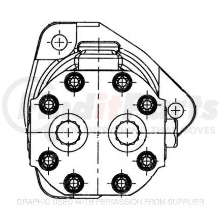 E23537686 by DETROIT DIESEL - Fuel Pump - Series 60 Engine, 12L/14L DDECIV, Non-EGR