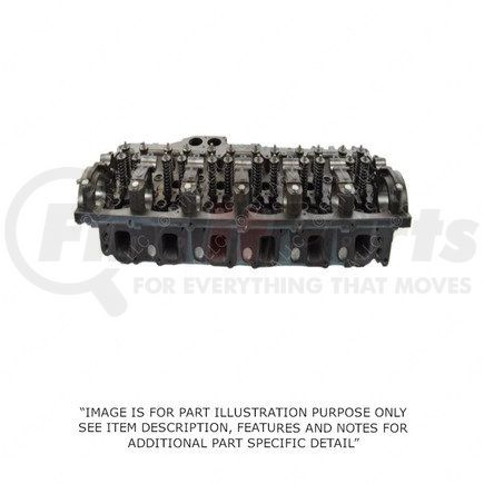 E23538857 by DETROIT DIESEL - Engine Cylinder Head - Low Swirl Recess Valve, Series 60 Engine