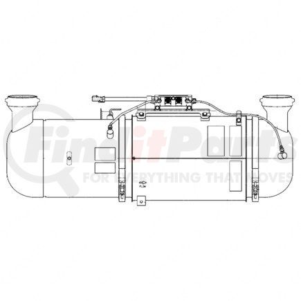 DDE-EA6804908592 by DETROIT DIESEL - Diesel Particulate Filter (DPF)