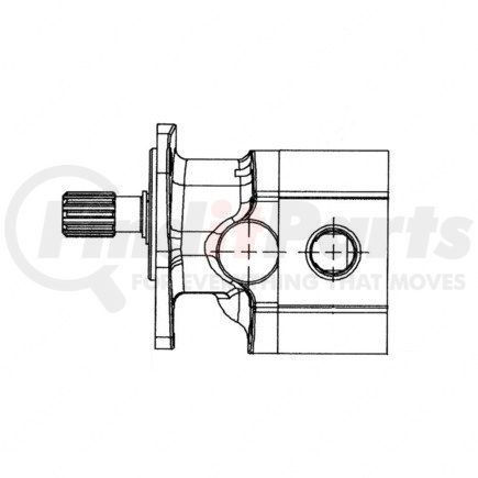 E23523754 by DETROIT DIESEL - Fuel Pump - Right Hand, Series 60 Engine, 14L, DDECIV, EPA02