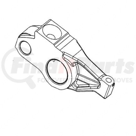 E23524771 by DETROIT DIESEL - Injector Rocker Arm - Series 60 Engine, 14L, DDECVI, EPA07