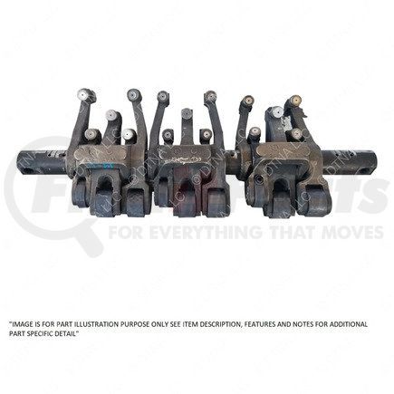 E23537091 by DETROIT DIESEL - Engine Rocker Arm and Shaft Assembly - Rear, Series 60 Engine, 14L, EPA04